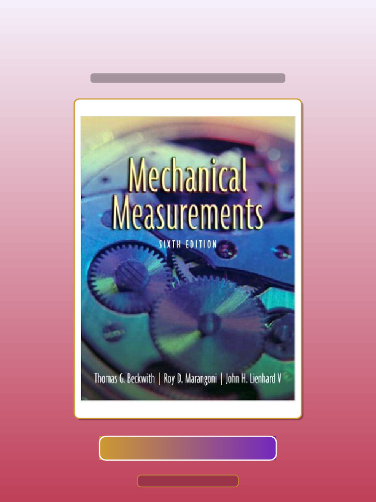Test Bank for Mechanical Measurements 6th Edition | PDF | Measurement ...