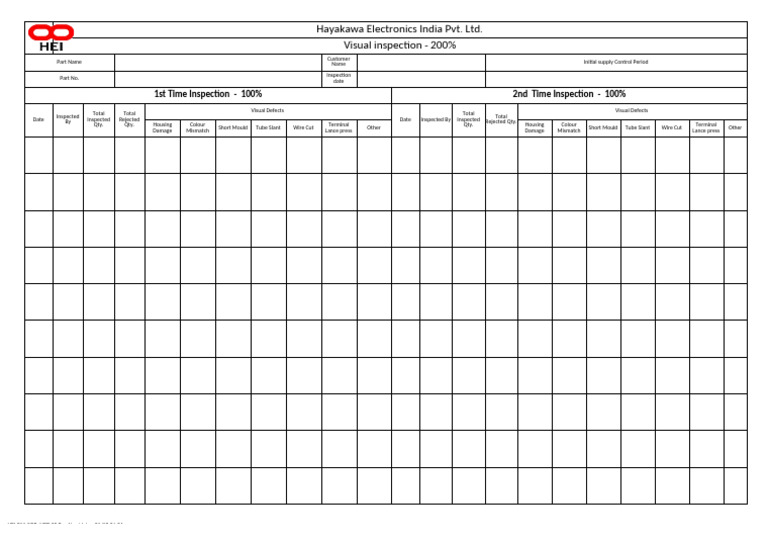Visual Inspection SOP for NPD 05 | PDF | Manufactured Goods
