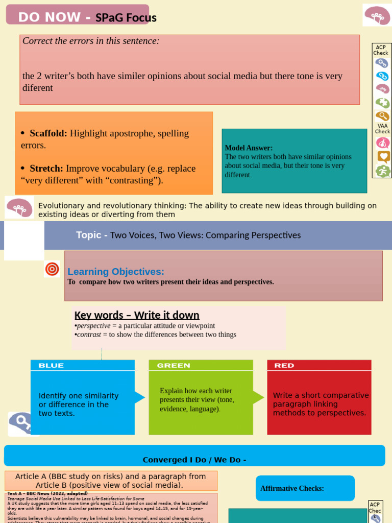 Comparing Perspectives | PDF | Popular Culture & Media Studies | Social ...