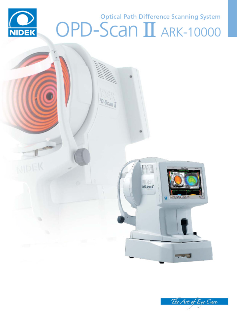 OPD-Scan II: Advanced Eye Diagnostics | PDF | Light | Eye
