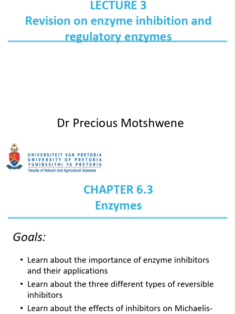 Enzyme Inhibition and Kinetics Overview | PDF | Enzyme Inhibitor | Enzyme