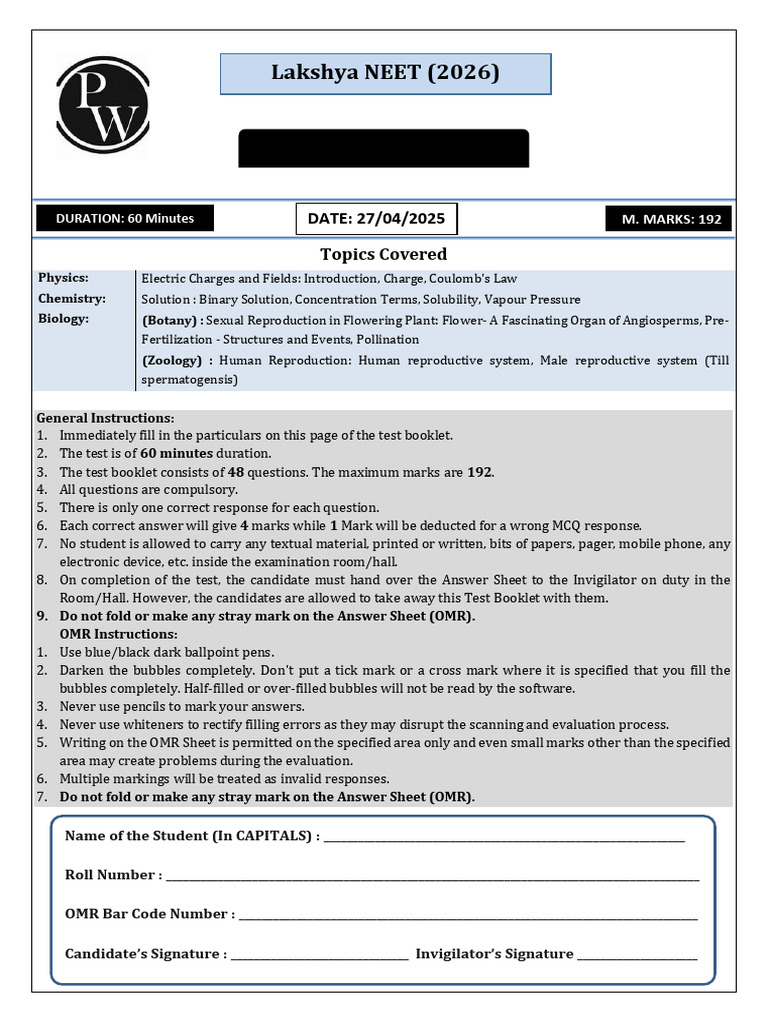 680f3d597234732c80fd8689_##_Short Practice Test 01_250512_102426 | PDF ...