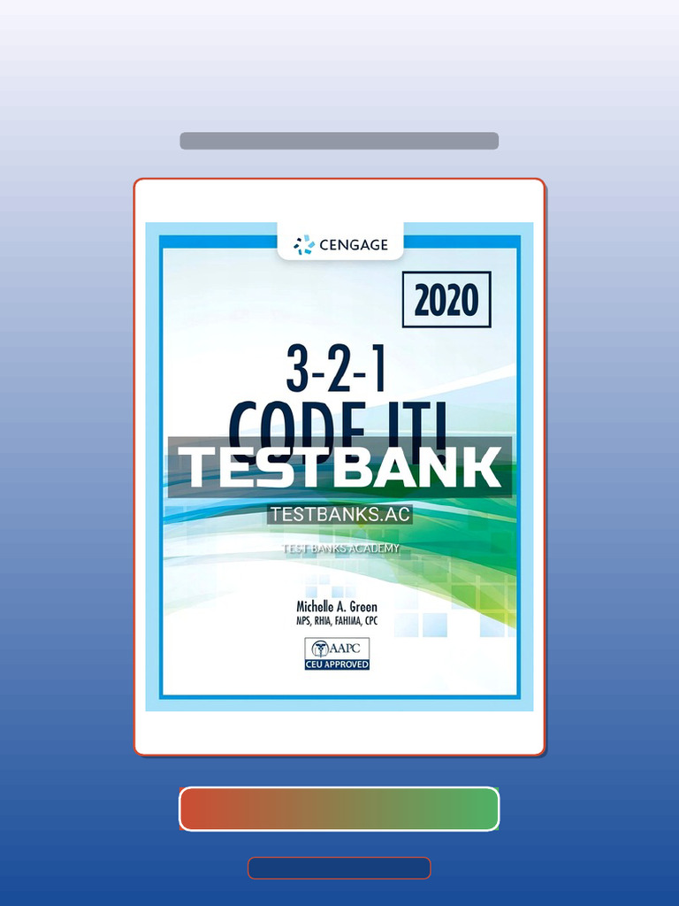 Test Bank for 321 Code It 2020 8th Edition by Green | PDF | Multiple ...