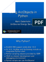 Python Arcobjects