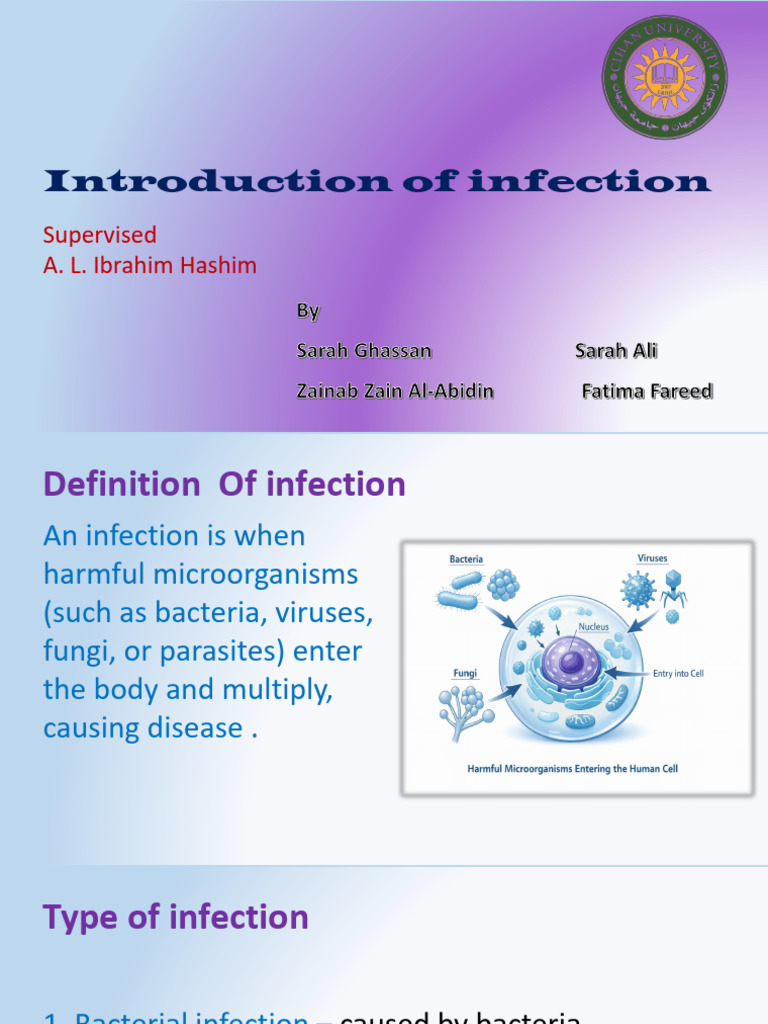 Understanding Infections: Types & Prevention | PDF | Infection | Pathogen