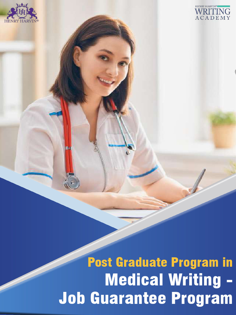 Medical Writing PG Program with Job Guarantee | PDF | Health Care