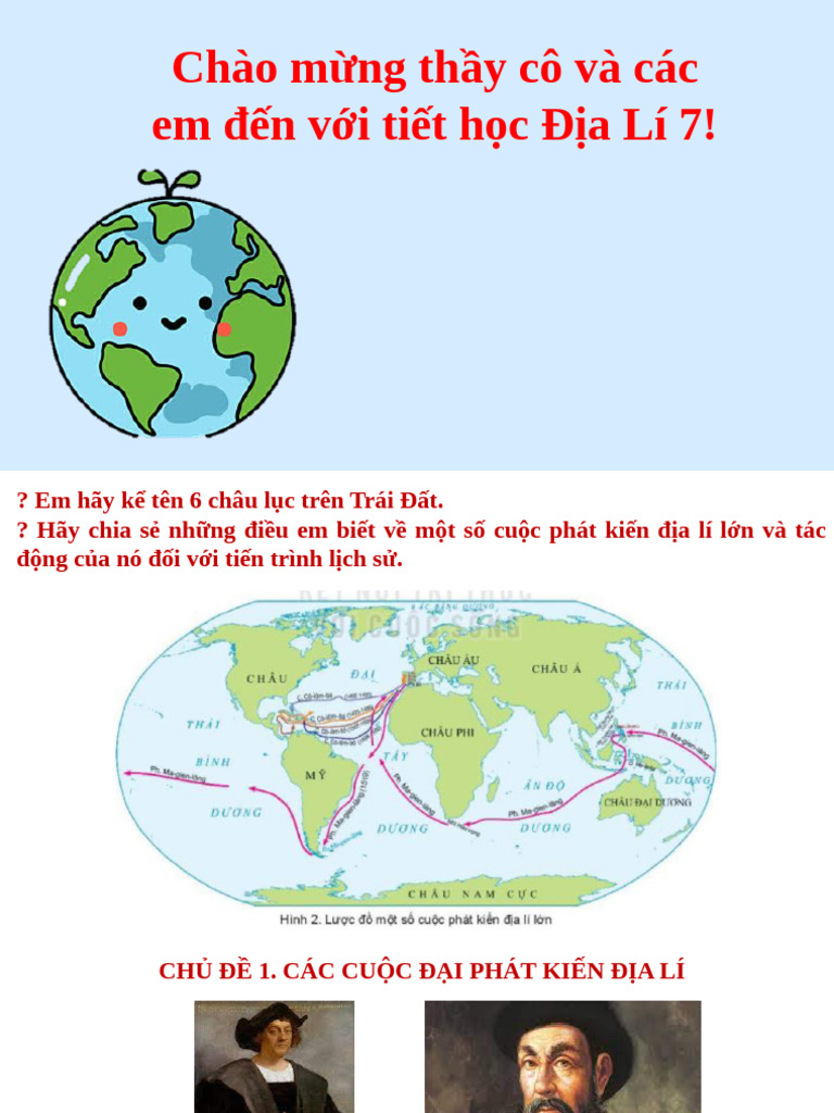 Chu de Phat Kien Dia Li | PDF