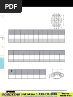 SAE Code 61 & 62 Flange Dimensions | PDF | Mechanical Engineering