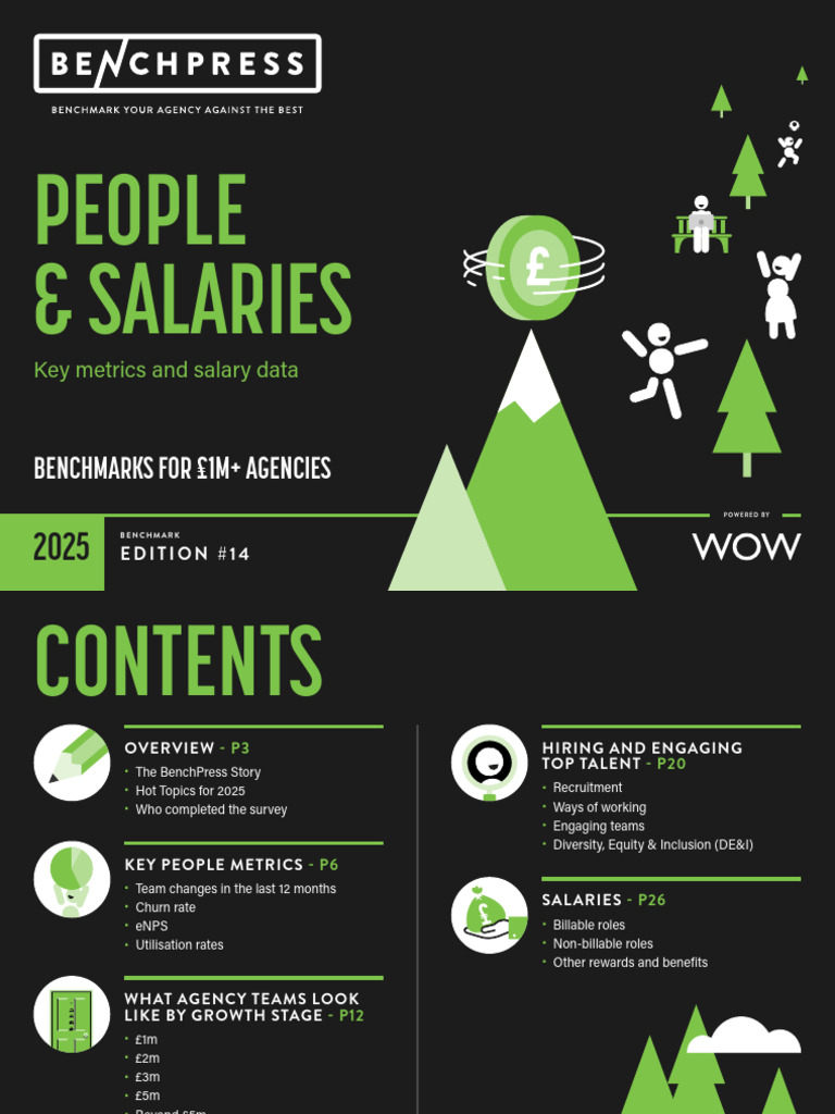 Agency Salary Benchmarks 2025 Report | PDF | Salary | Recruitment