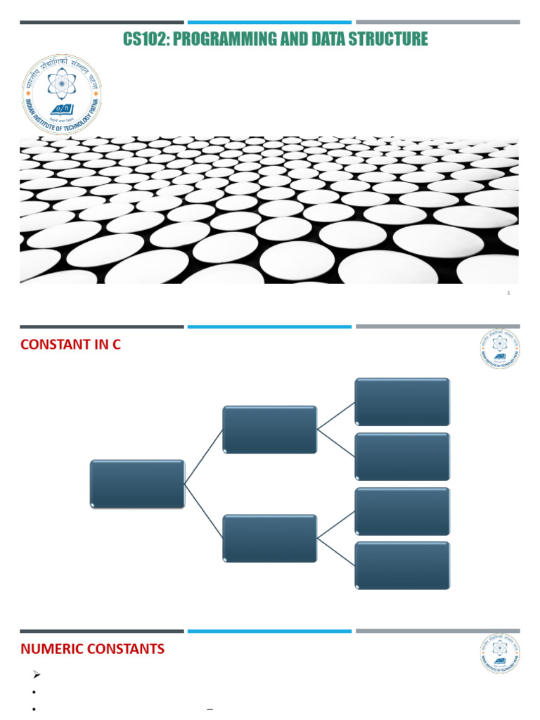 C Programming Constants and Variables | PDF | Pointer (Computer ...