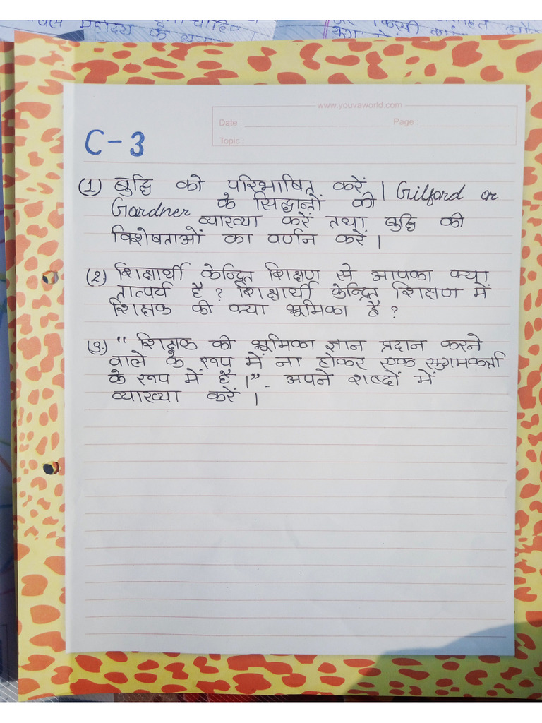 C - 3 Assignment | PDF