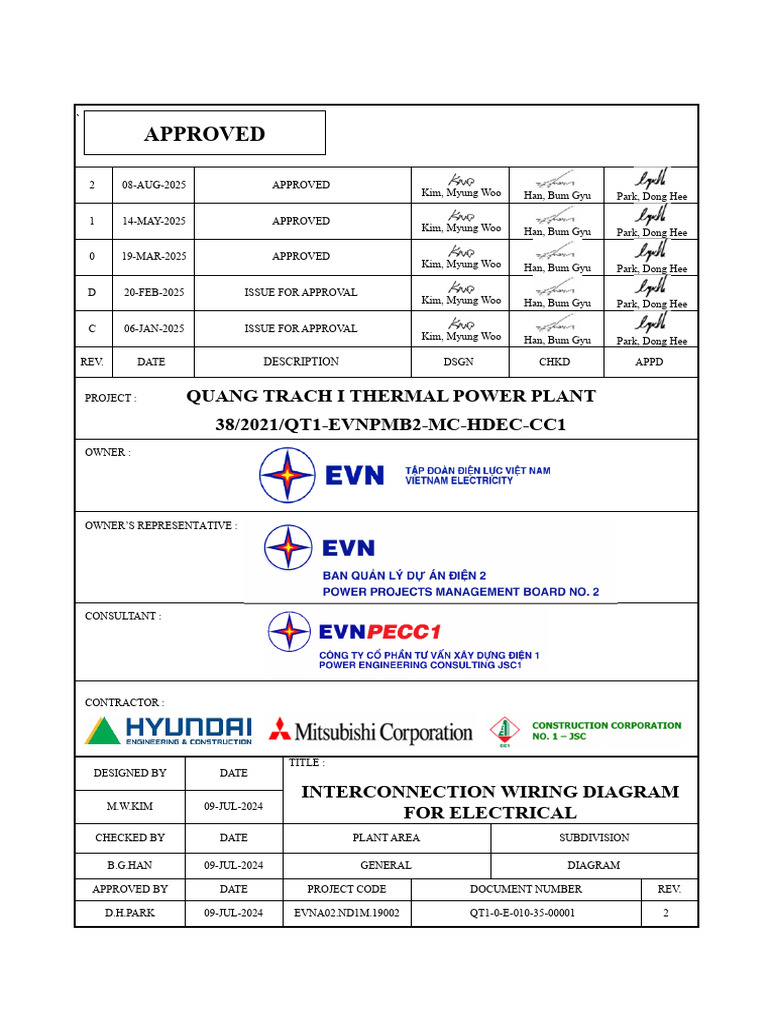 Interconnection Wiring Diagram for QT1 | PDF | Insulator (Electricity ...