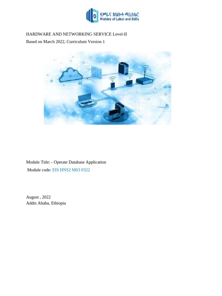 Database Application Operation Guide | PDF | Databases | Typefaces