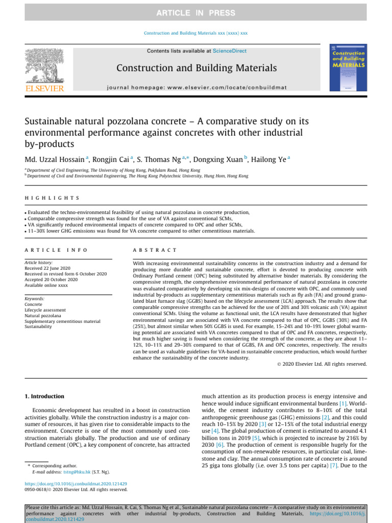 11 | PDF | Concrete | Life Cycle Assessment