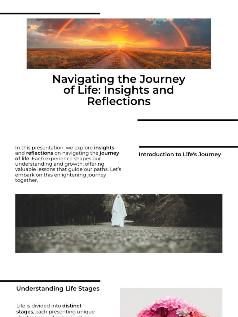 Slidesgo Navigating the Journey of Life Insights and Reflections ...