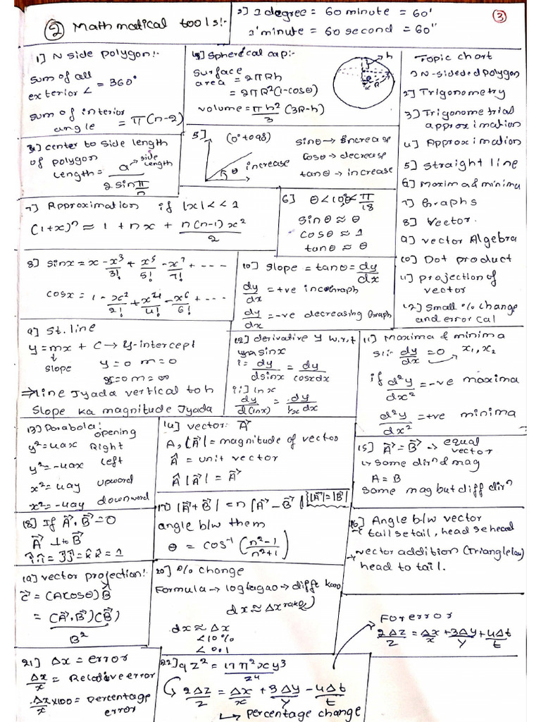 Mathmatical Tools | PDF