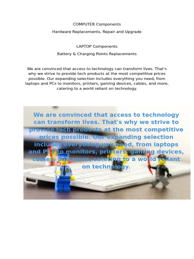 COMPUTER Components | PDF