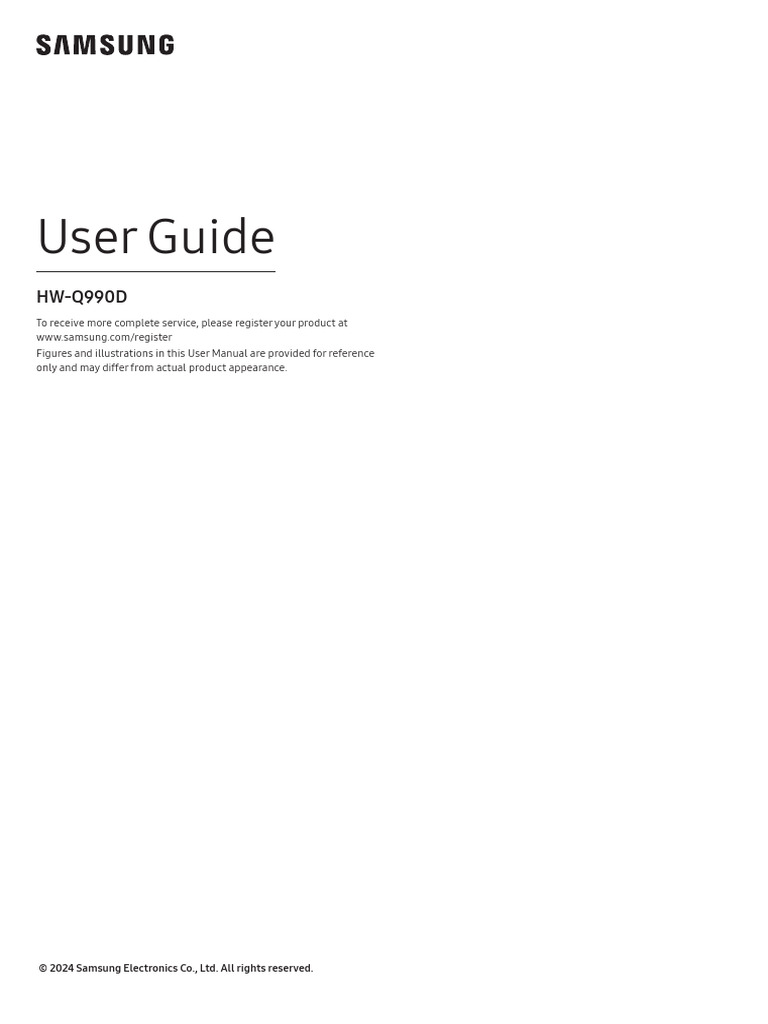 Photo inspiration: Visual Reference: Samsung Q995D Soundbar Pdf Hdmi