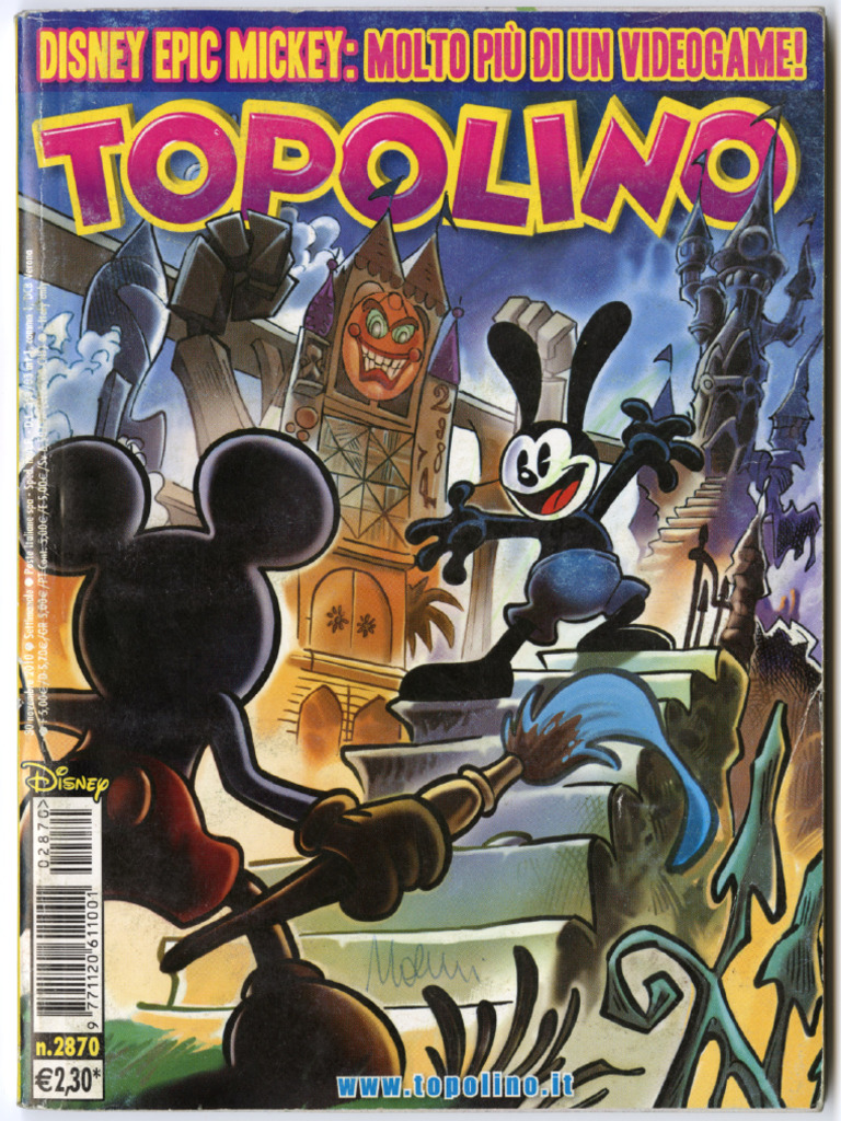 Topolino 2870 comic perfecto | PDF