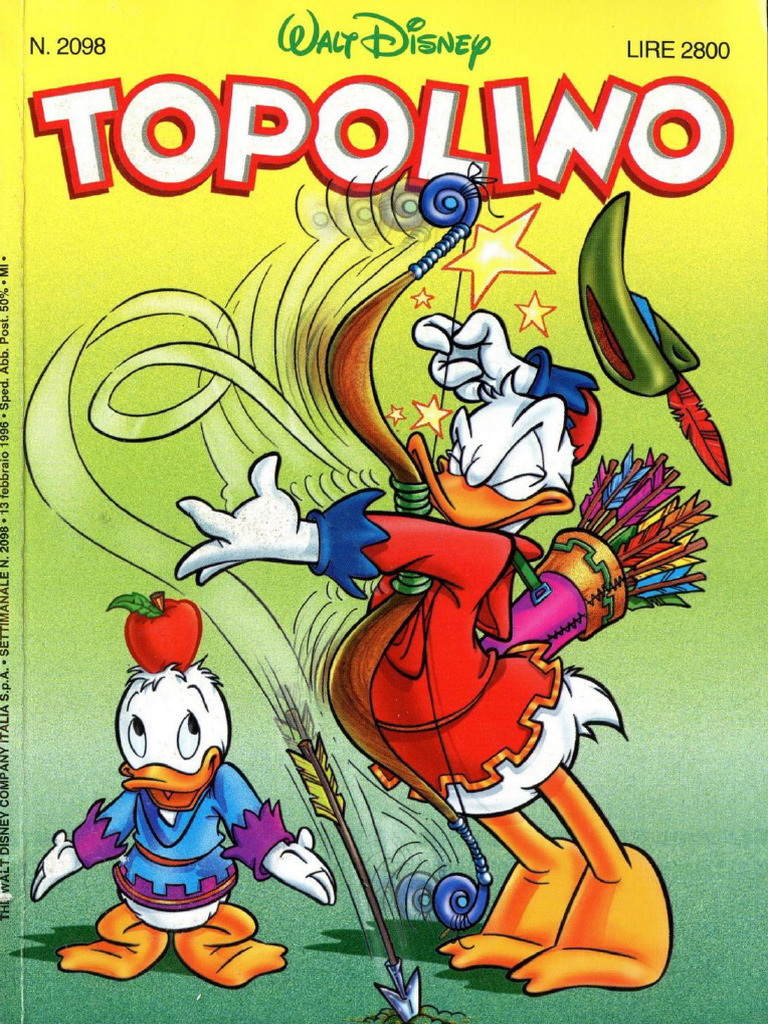 Topolino 2098 Comic de Grapa Perfectamente Escaneado | PDF