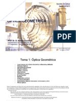 Optica - Tema 1 - Optica Geometrica - 2010-11