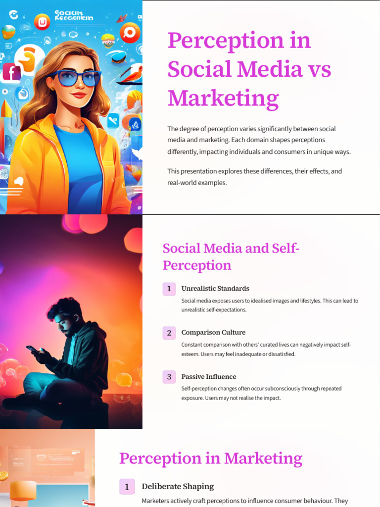 Perception in Social Media Vs Marketing | PDF | Social Media | Popular ...