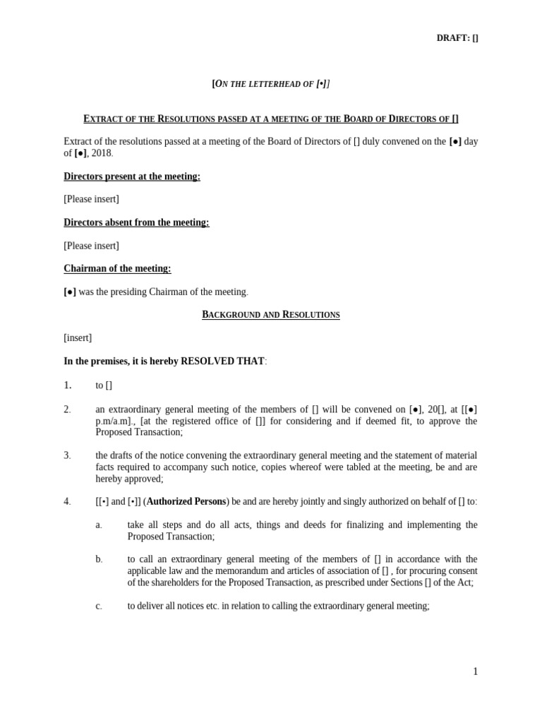 Board Resolution - copy | PDF | Justice | Crime & Violence