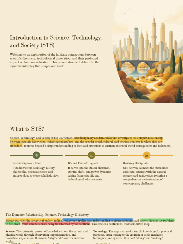 Understanding Science, Technology, and Society | PDF | Science | Knowledge