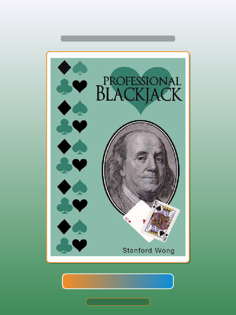 Test Bank for Professional Blackjack | PDF | Multiple Choice