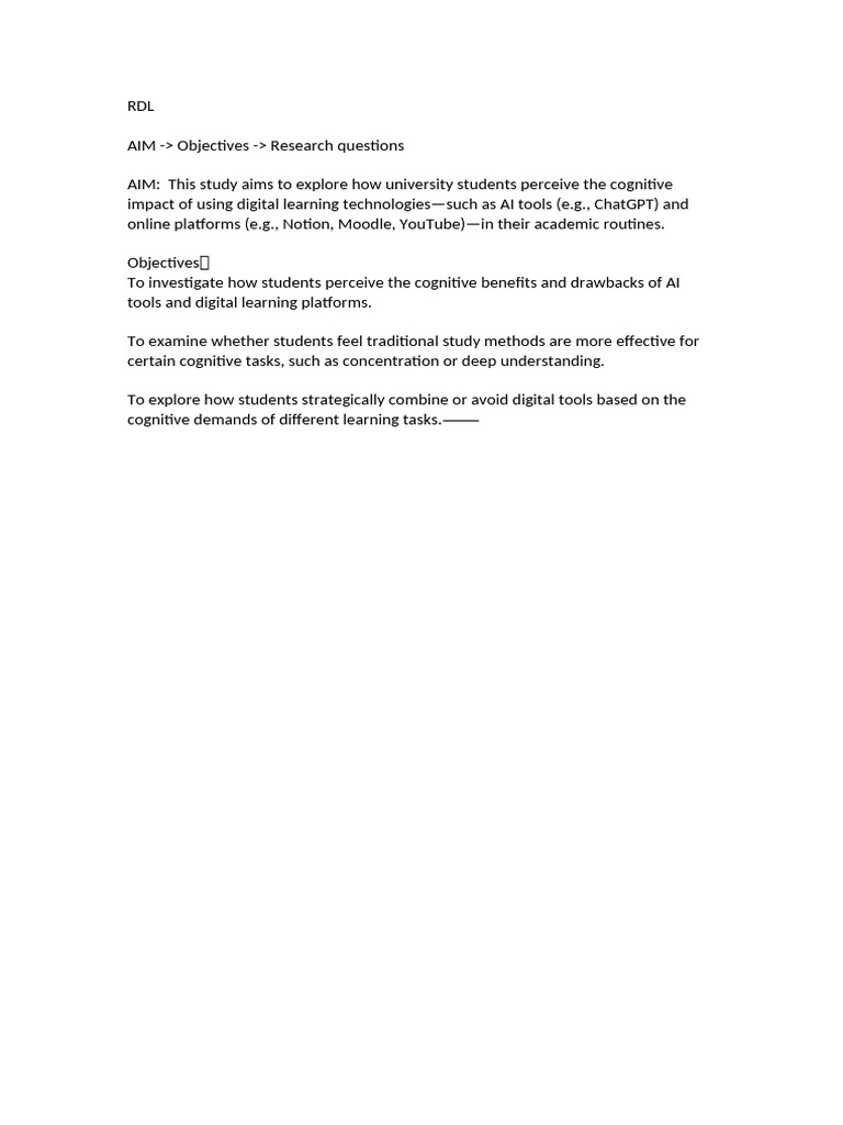 RDL week2 | PDF