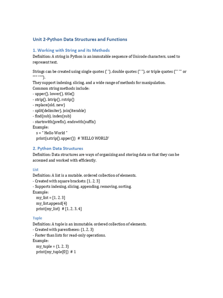 Unit 2 | PDF | Anonymous Function | Parameter (Computer Programming)