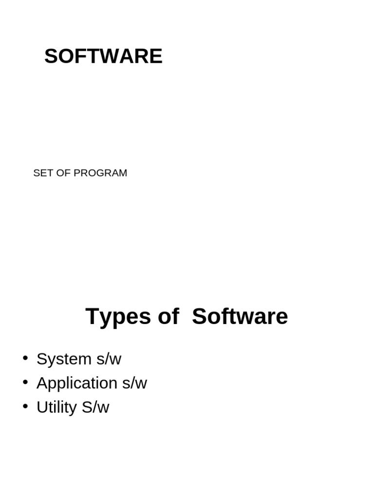 Software | PDF