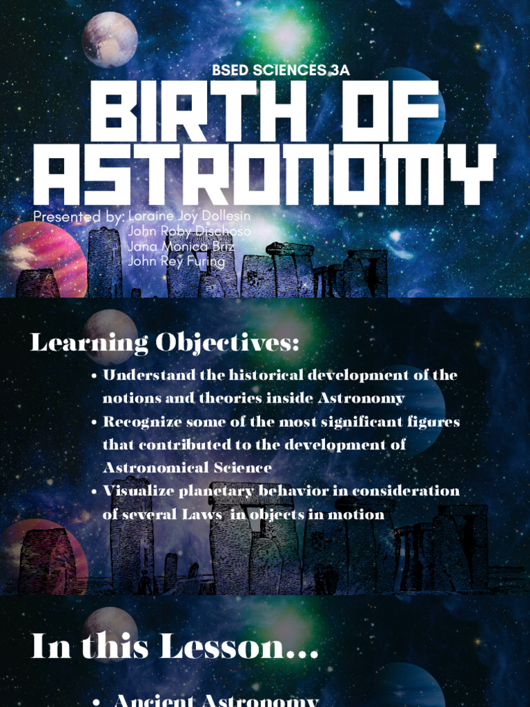 History and Evolution of Astronomy | PDF | Astronomy | Mesopotamia