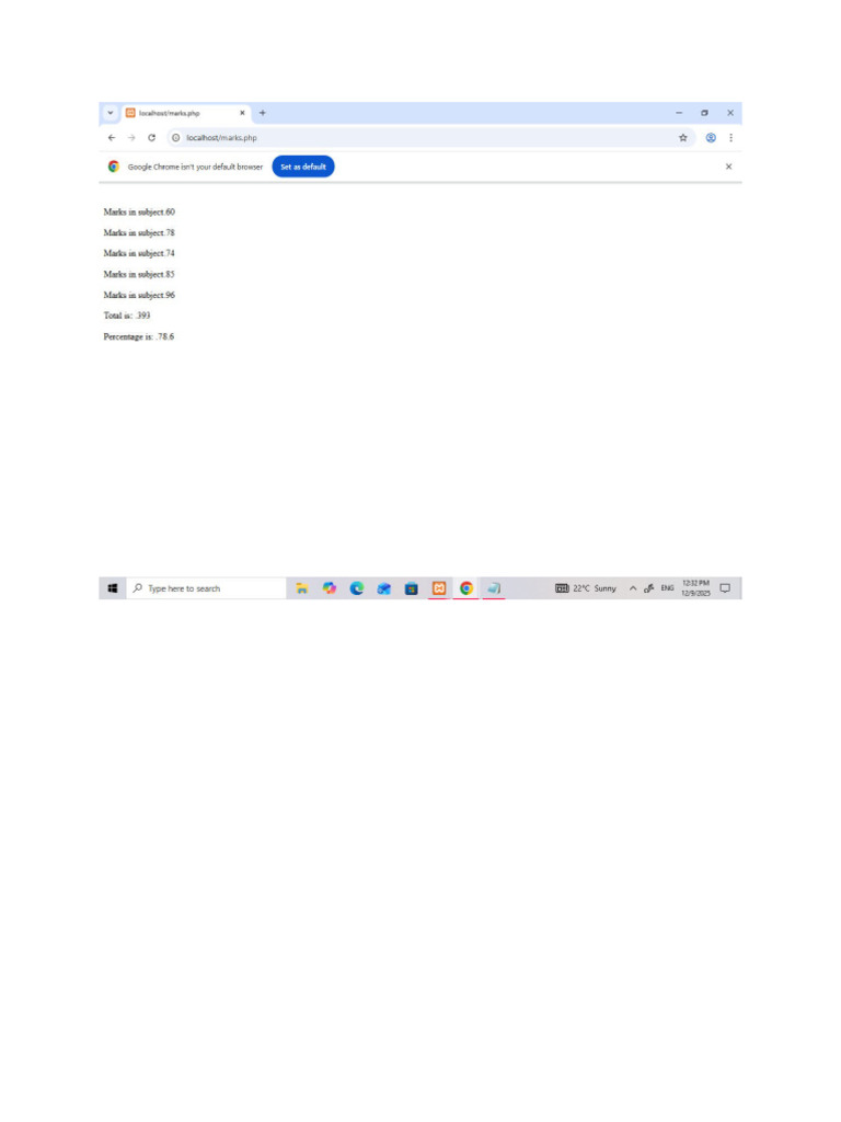 Marks PHP | PDF