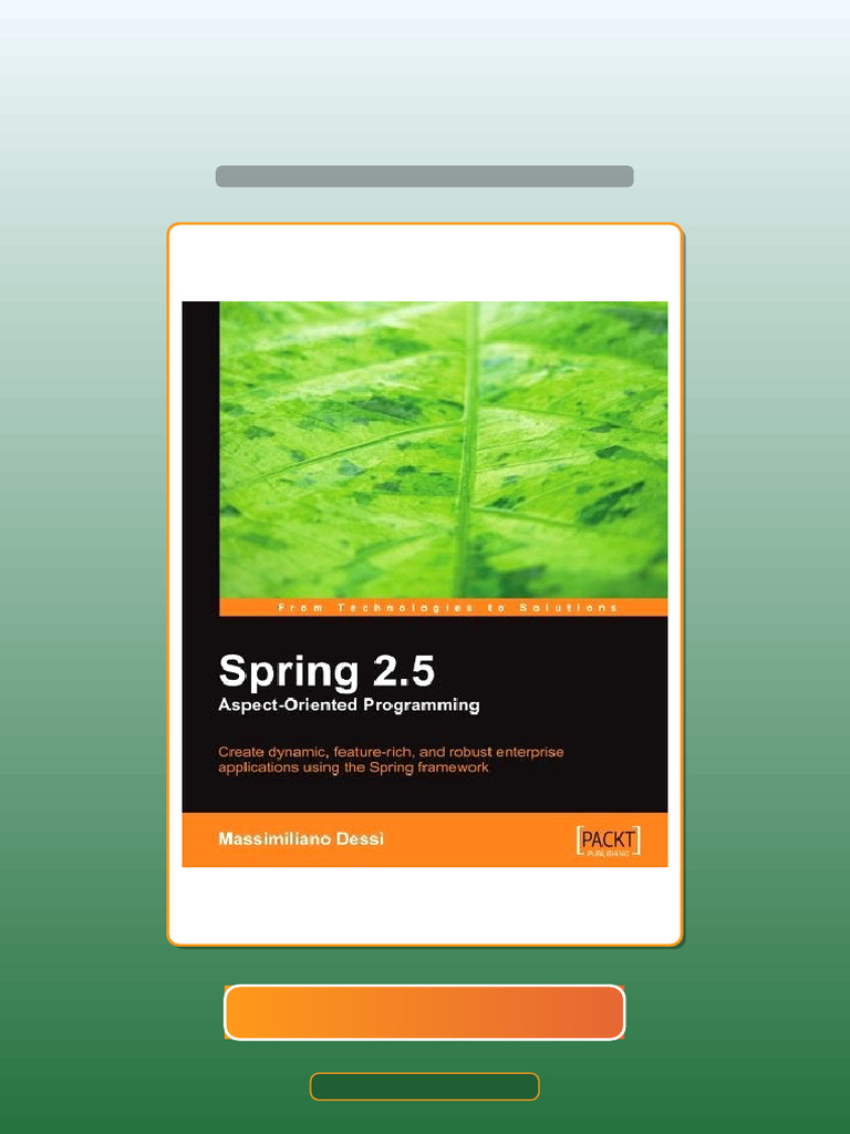 Test Bank for Spring 25 Aspect Oriented Programming | PDF | Multiple ...