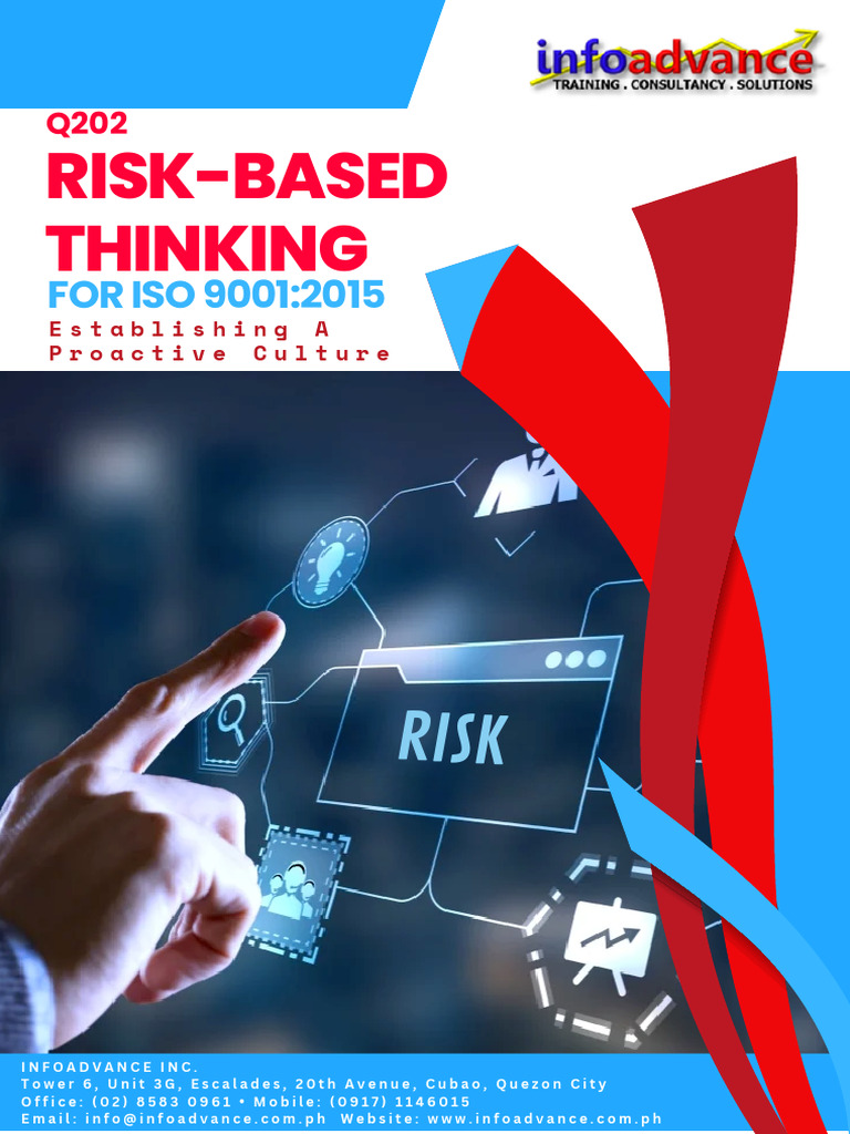 Risk-Based Thinking for ISO 9001:2015 | PDF | Risk | Quality Management