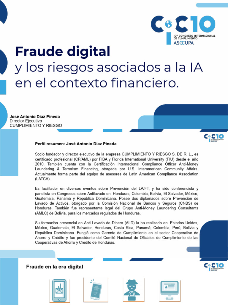 Riesgos del Fraude Digital y la IA | PDF | El robo de identidad ...