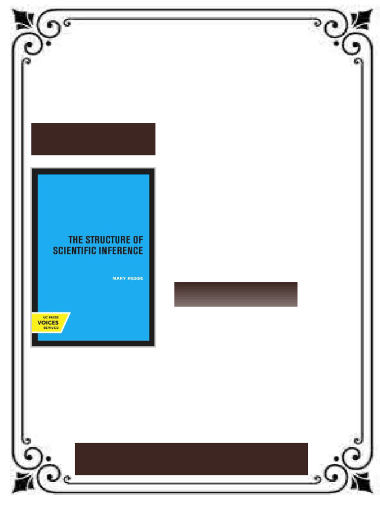 The Structure of Scientific Inference Mary Hesse ebook full-length ...