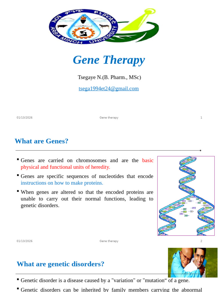 Gene Therapy | PDF | Gene Therapy | Sense (Molecular Biology)