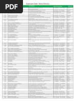 BOP Branch Codes and Addresses List | PDF