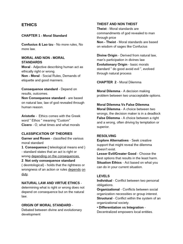 Ethics | PDF | Morality | Relativism