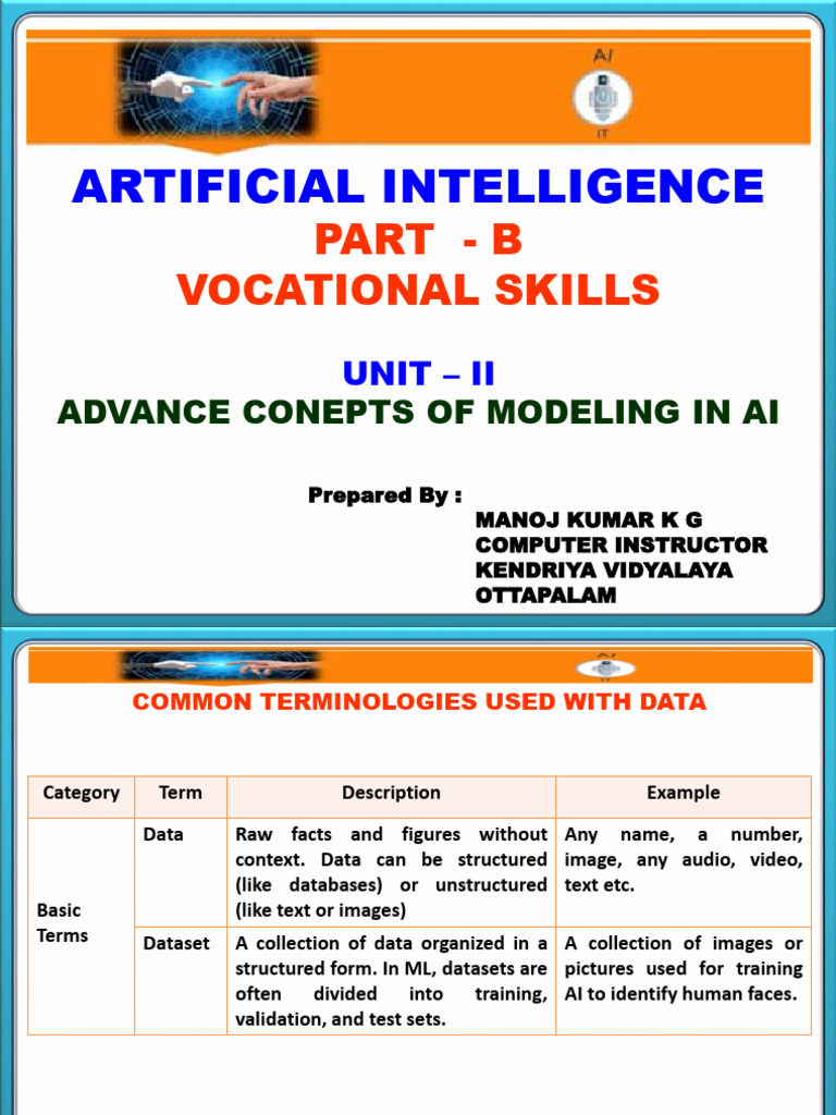 Unit 2 - Advance Conepts of Modeling in Ai (1) | PDF | Machine Learning ...