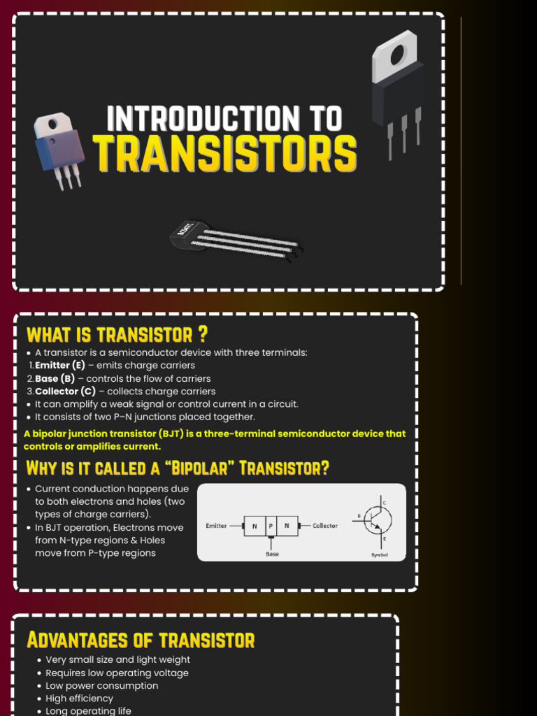 Transistor Notes_985d616f-2a41-4353-9ecb-af2272e030a4 | PDF | Bipolar ...