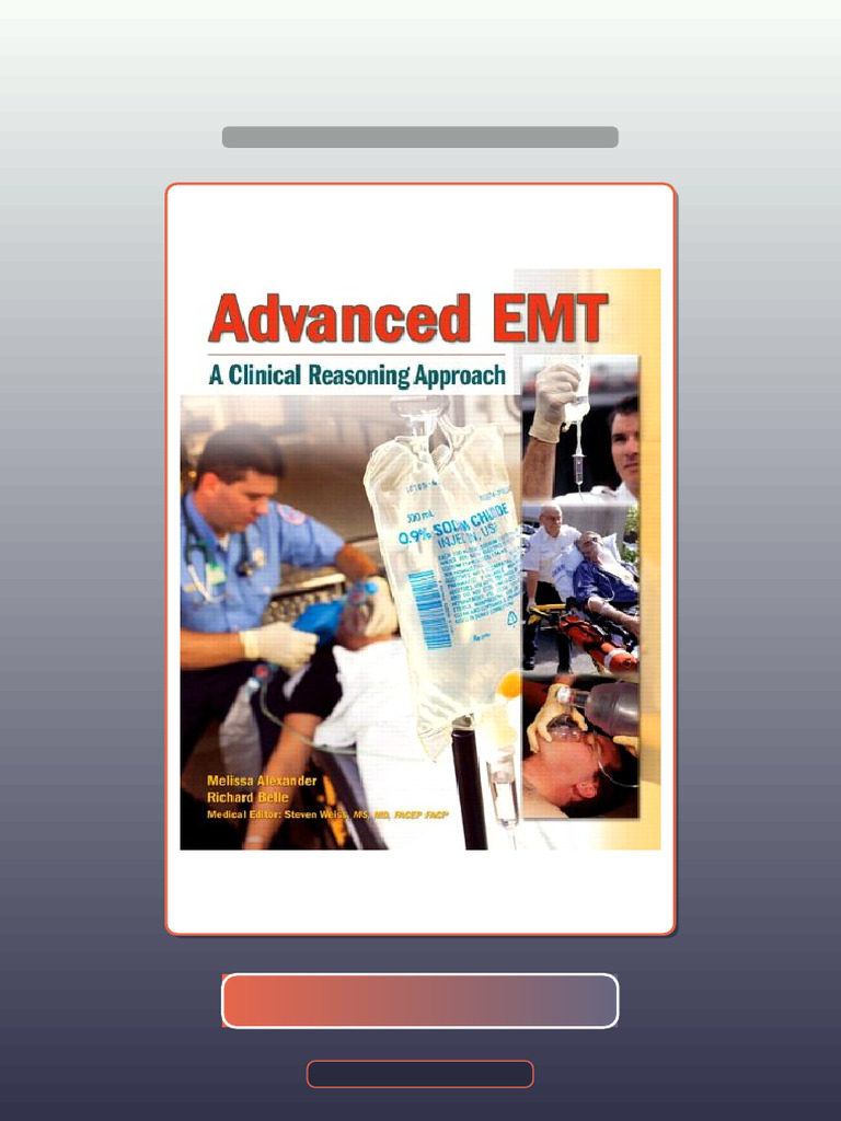 Test Bank for Workbook for Advanced EMT | PDF | Multiple Choice | Knowledge