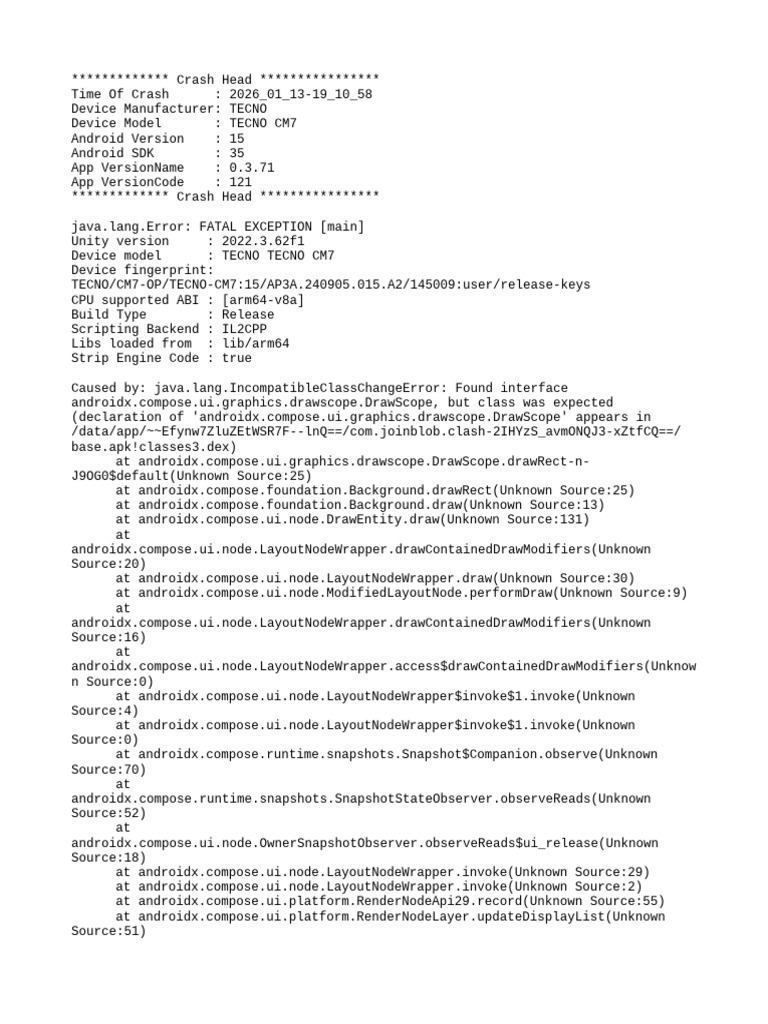 Mod Menu Crash 2026 01 13-19 10 58 | PDF | Software | Computer Engineering