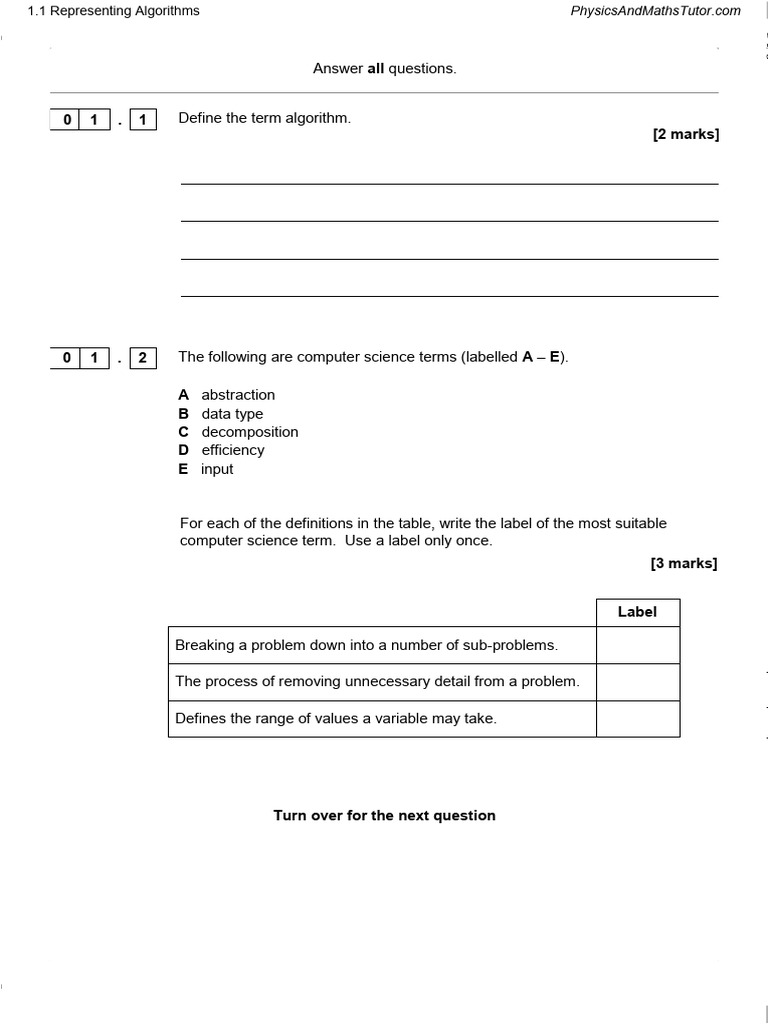 Algorithm Development and Representation Guide | PDF | Algorithms | C ...