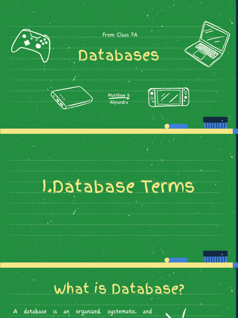 Databases_ICT-Grade 7 | PDF