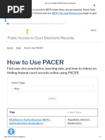 PACER User Manual 2024 Edition | PDF | Cm/Ecf