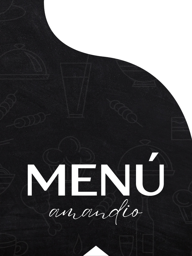 Menú - Amandio Plaza | PDF | Cocina norteamericana | Cocina