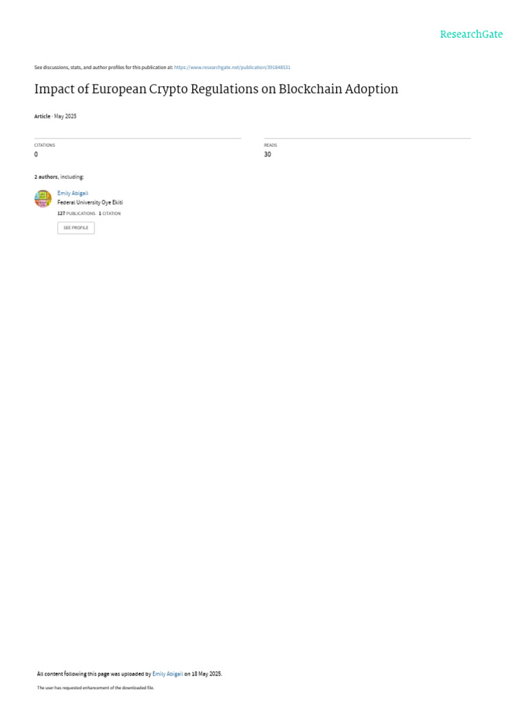 Emily Abigail 4 | PDF | Cryptocurrency | Regulatory Compliance